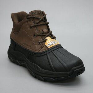 Skechers Mens 9 Relaxed-Fit Respected Ivar Hands-free Slip-Ins Duck Boots 205335